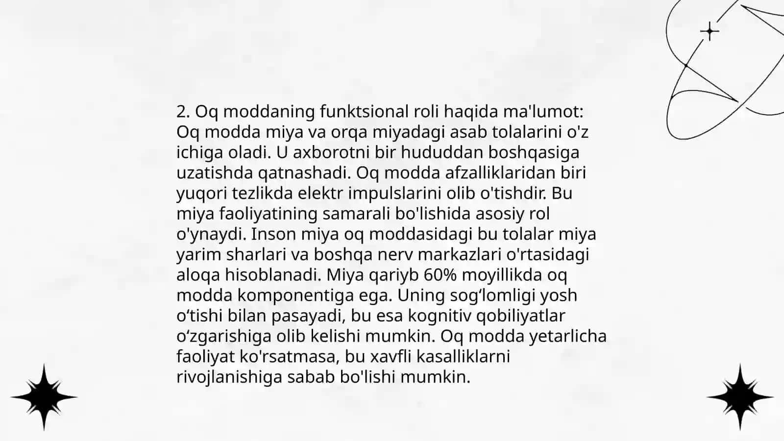 Yarim sharning oq moddasi 4
