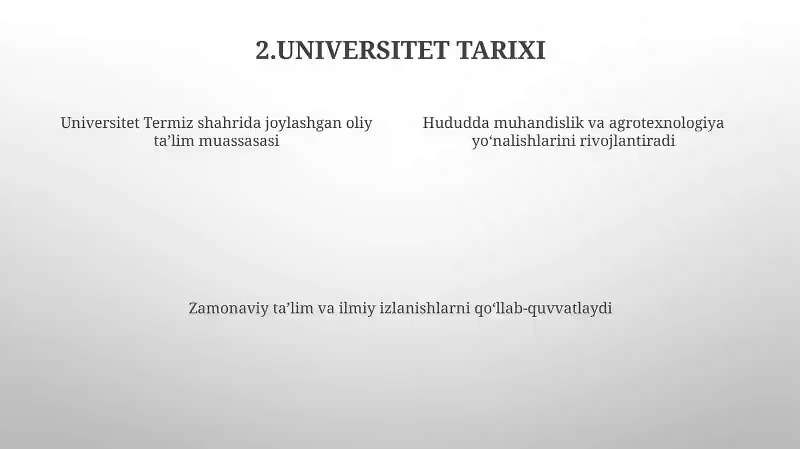 Termiz davlat muhandislik va agrotexnalogiyalar unversitetiti 4