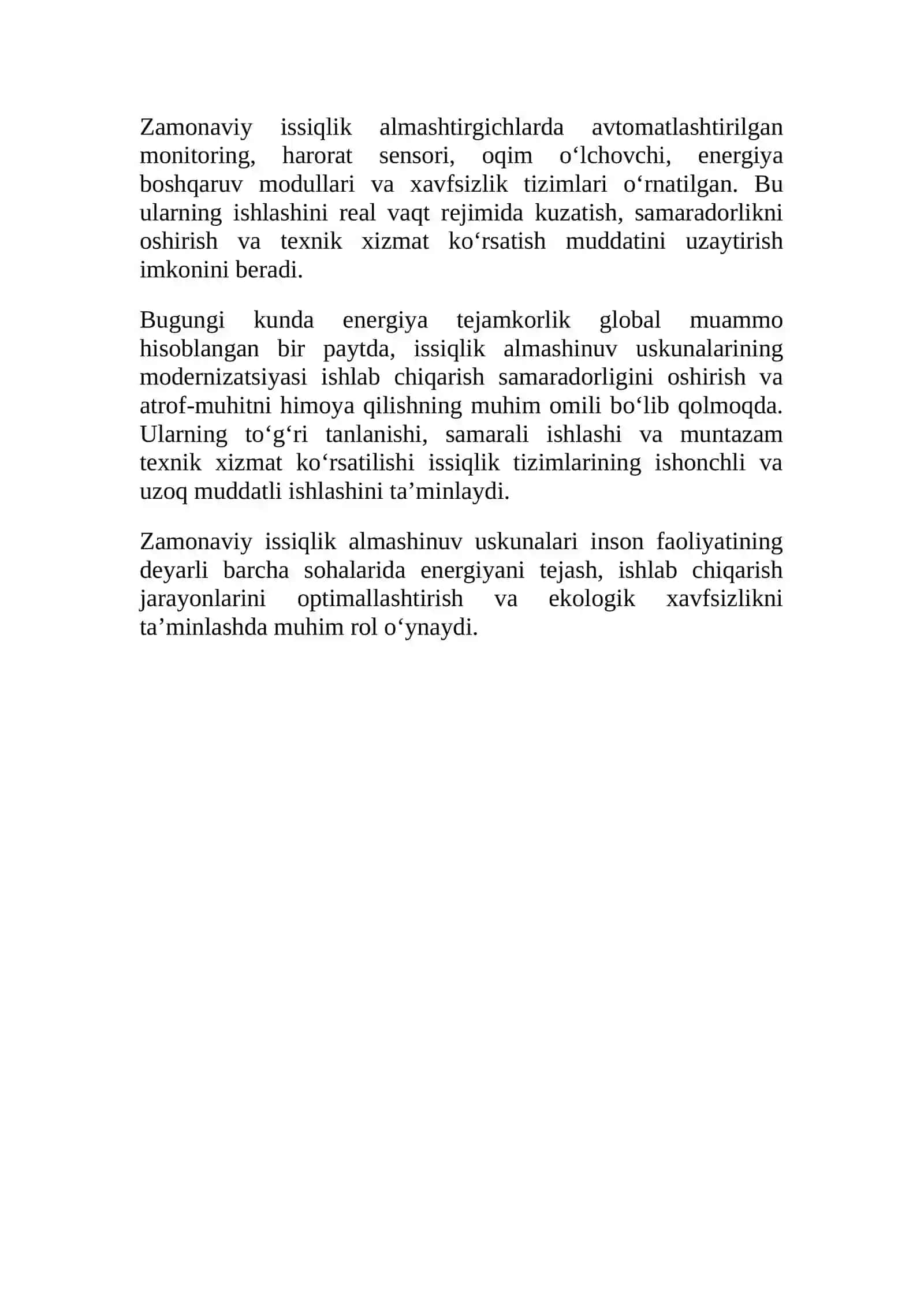 Zamonaviy issiqlik almashinuv uskunalari 4