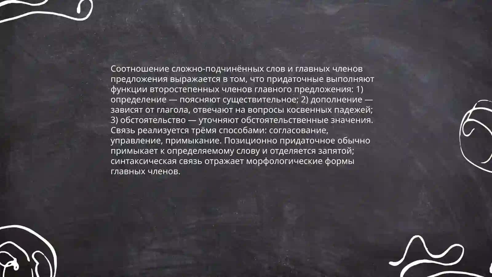 Сложно подчинённые слова 4