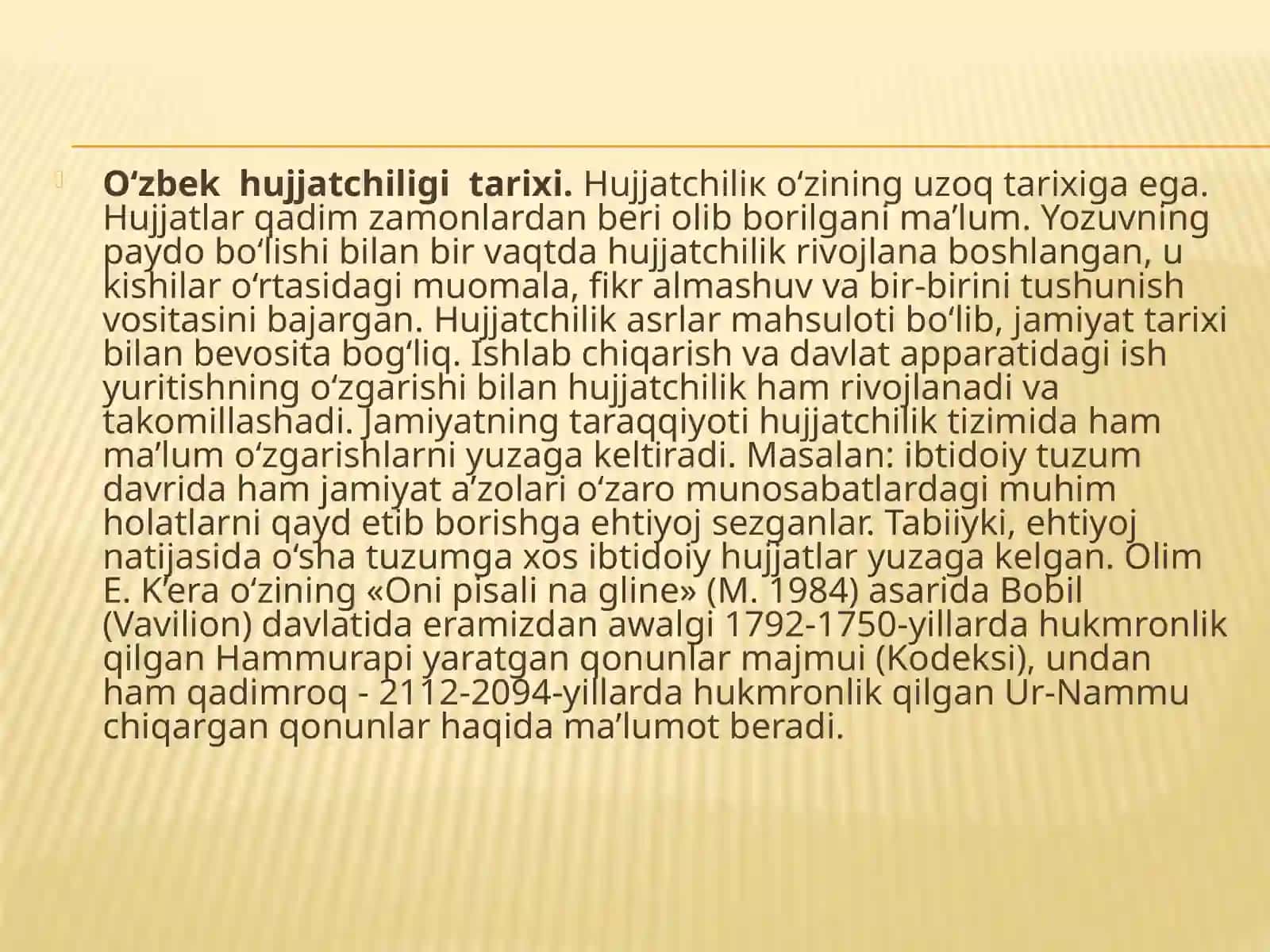 Hujjatchilik Tarixi 4