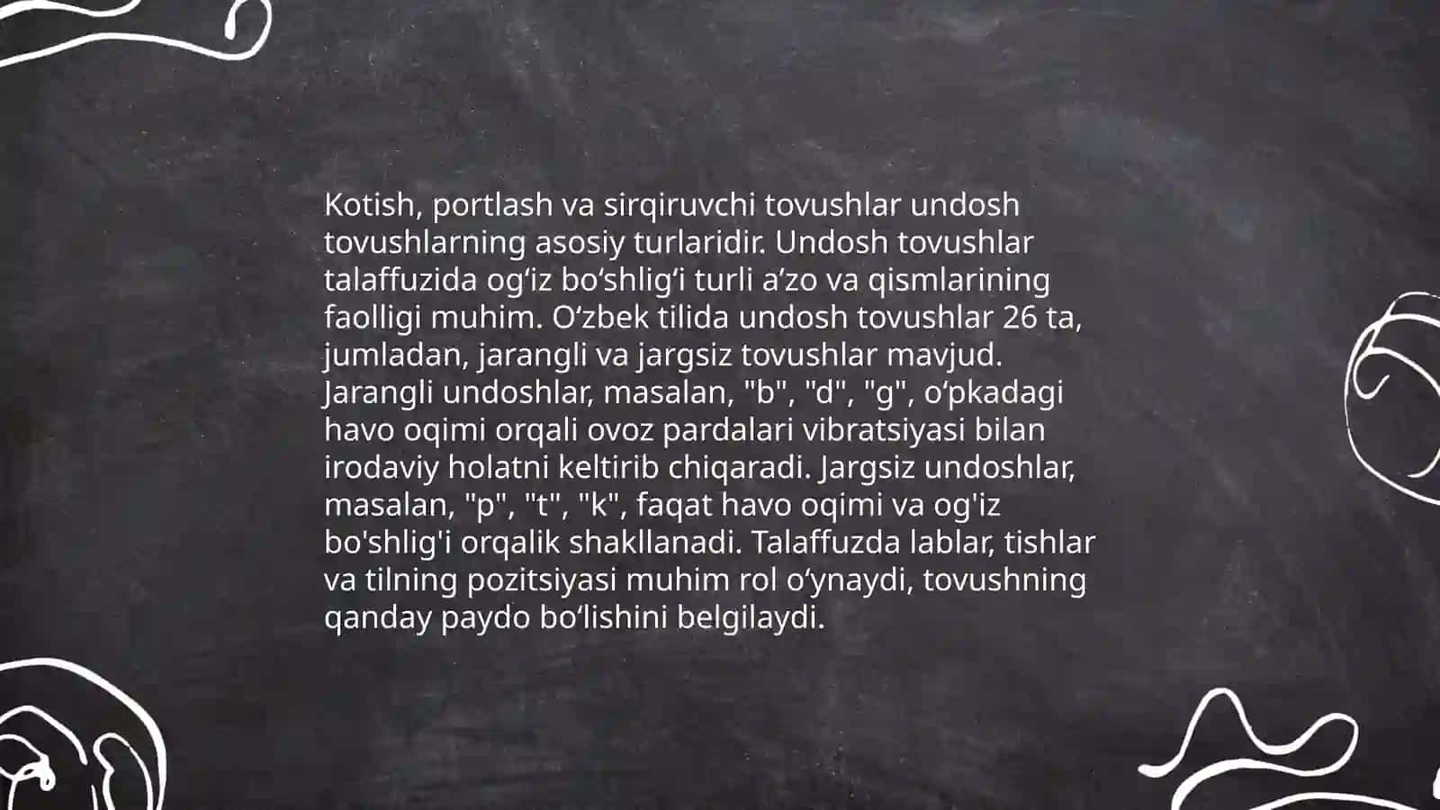 O'zbek adabiy tilining talaffuz va me'yorlari 4