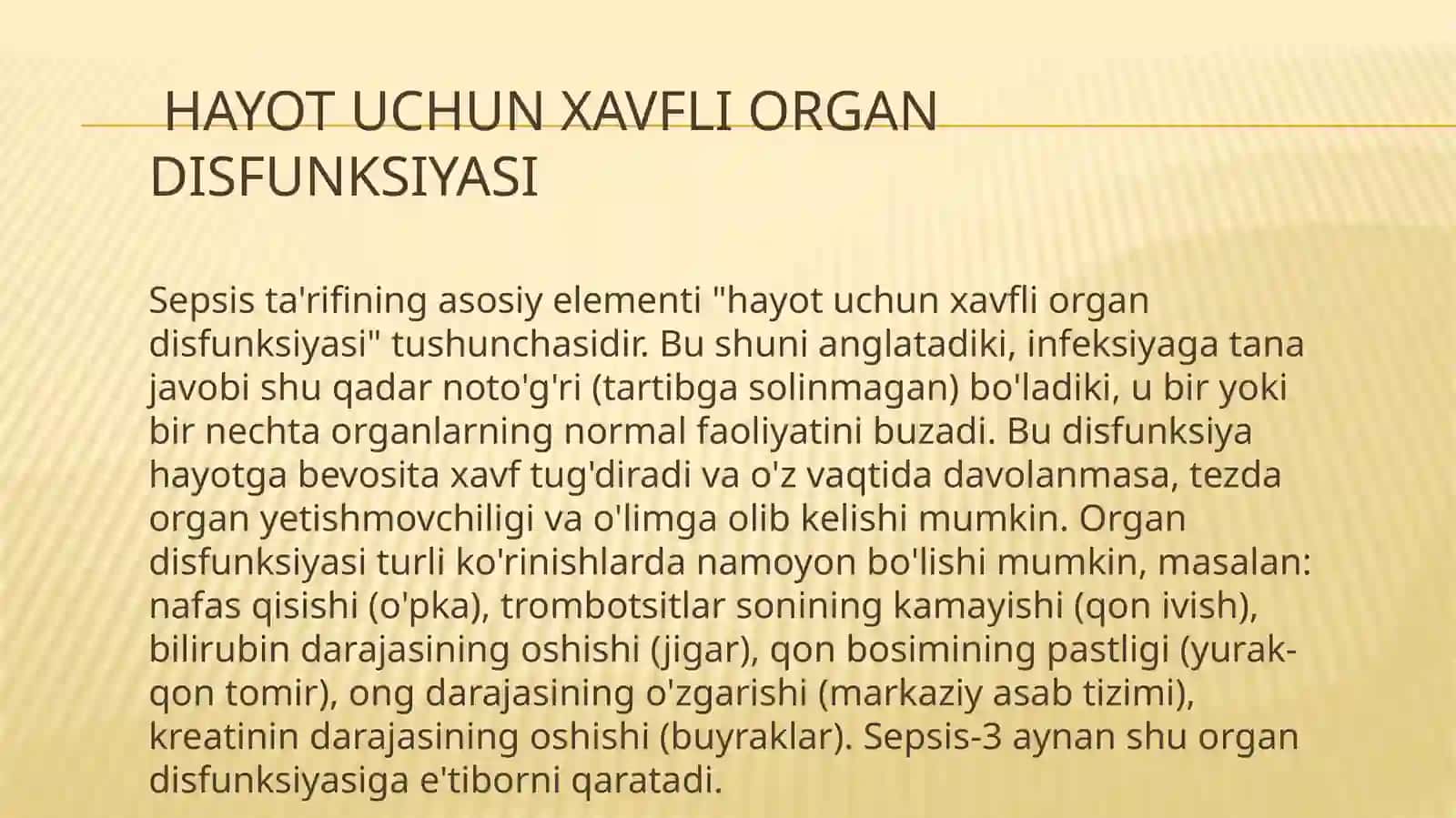 Sepsisning zamonaviy tasnifi 4