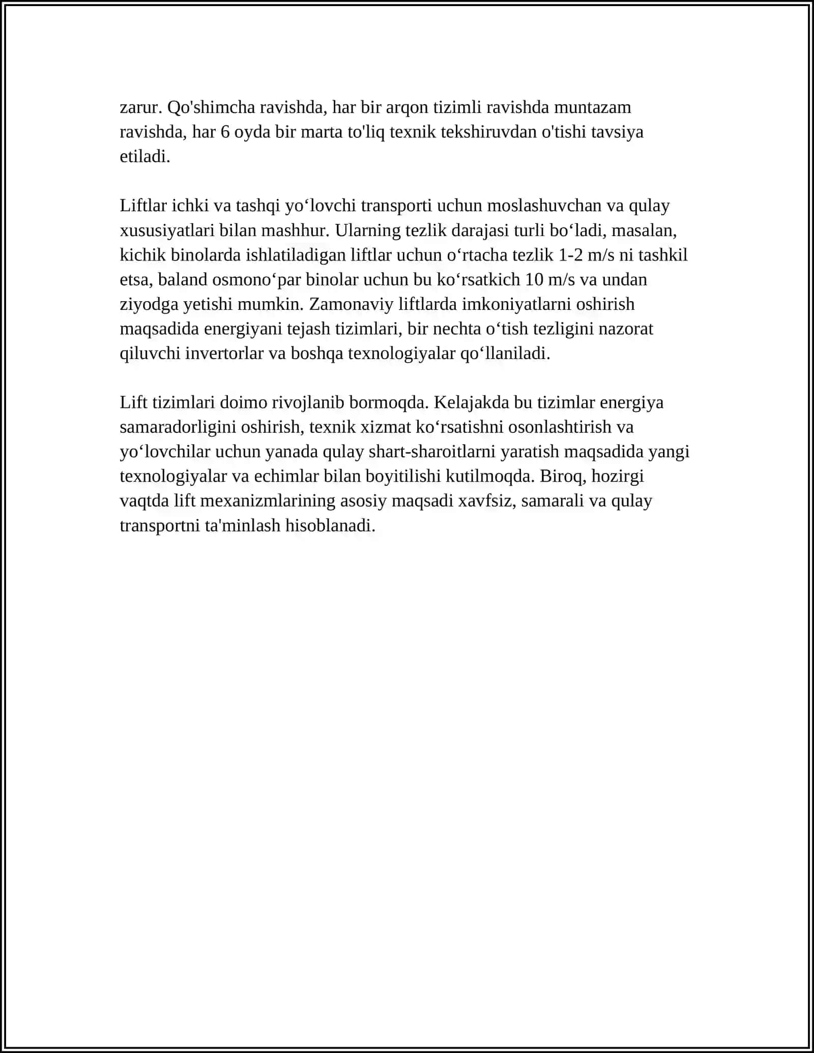 ELEVATOR YURITMASI 4