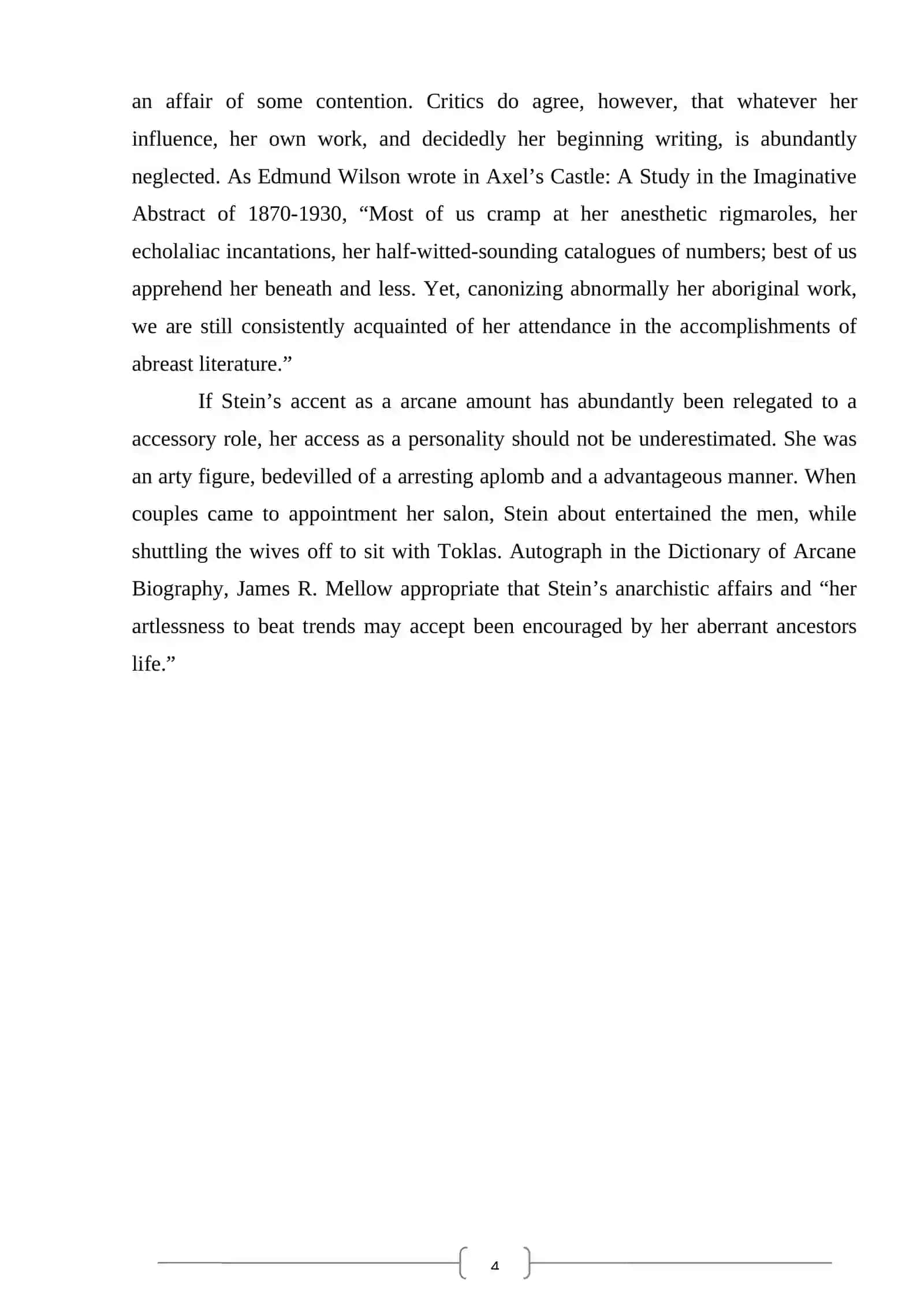The style of G.Stein 4
