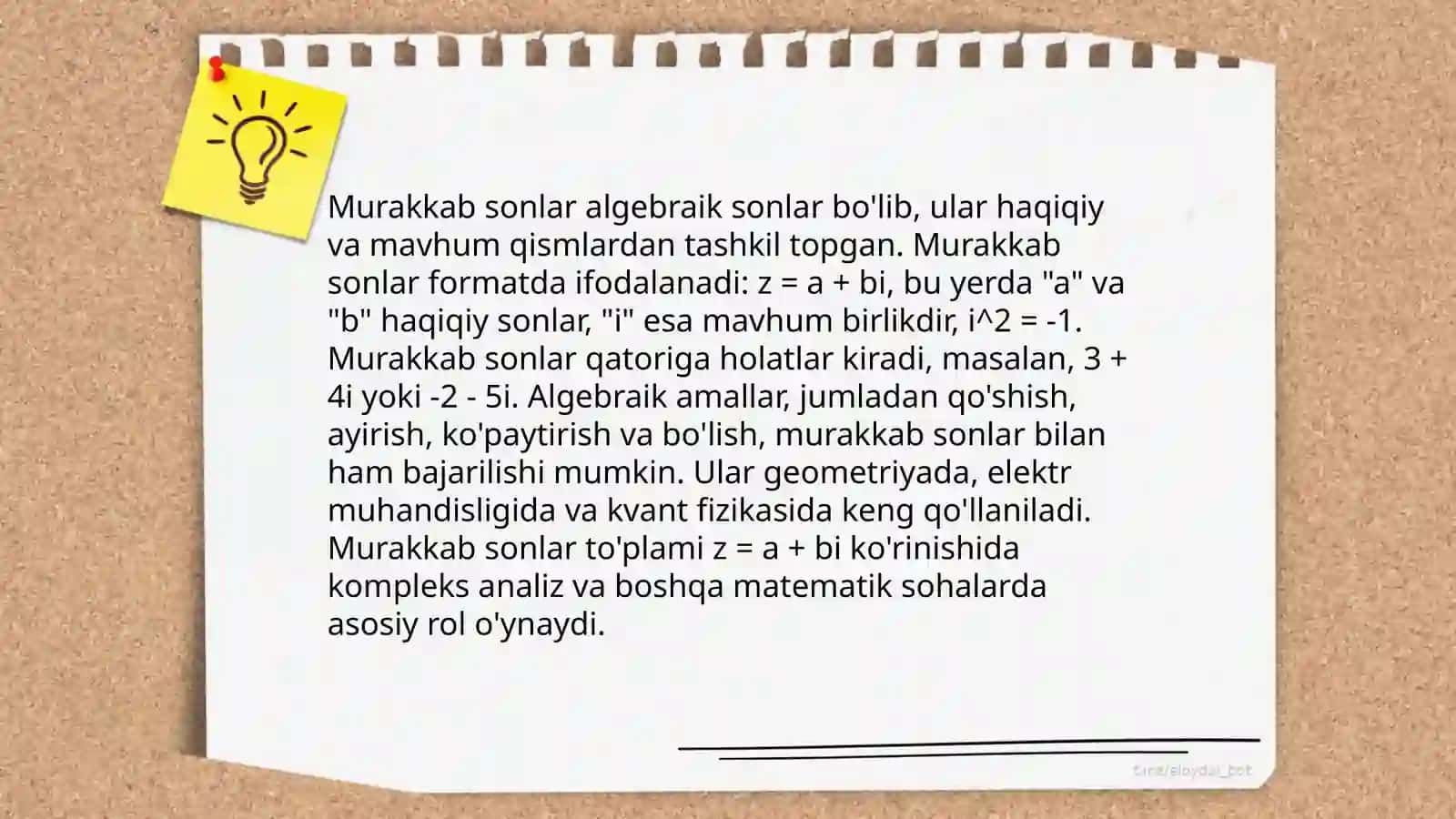 Tub va murakkab sonlar 4