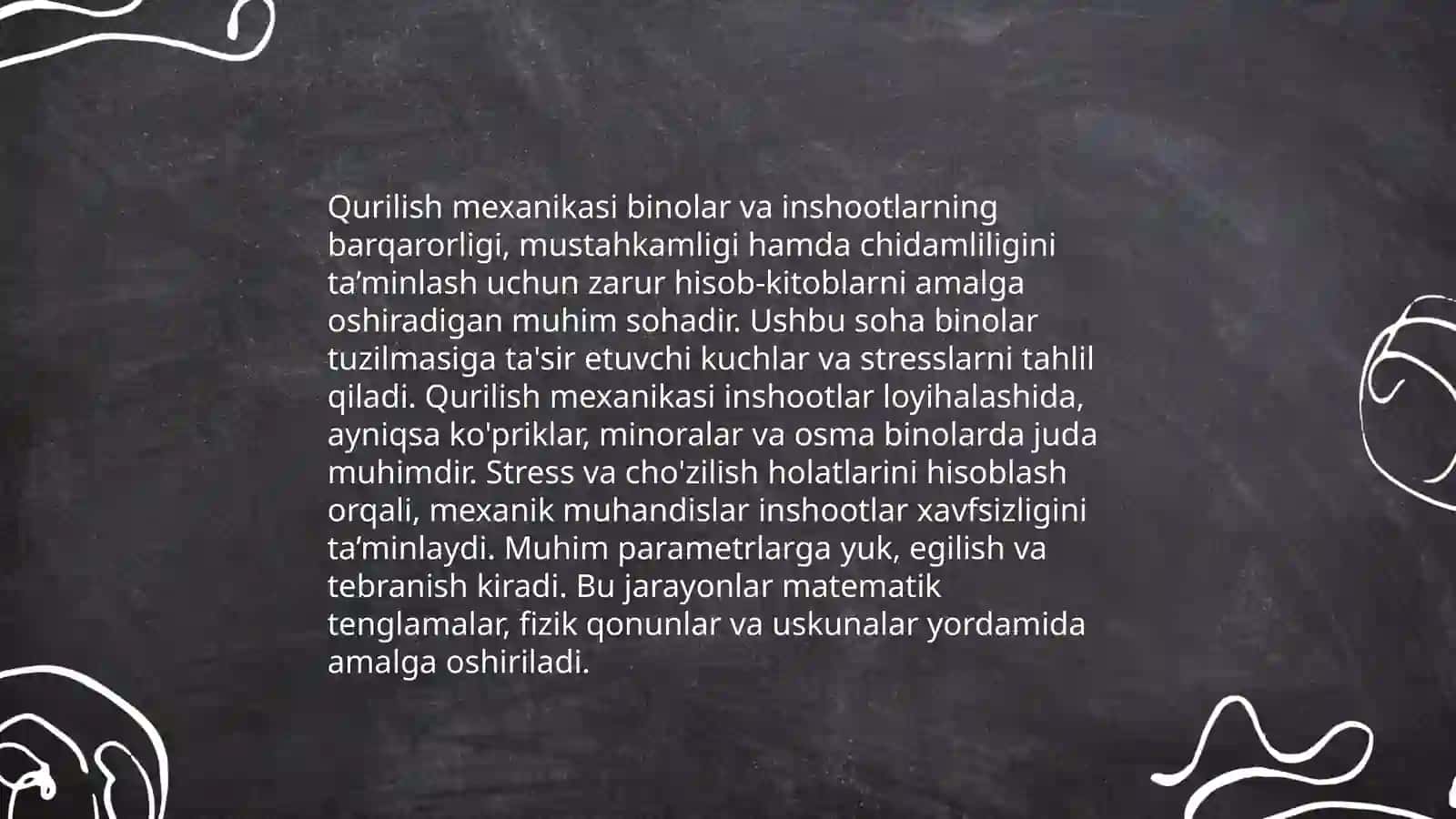 Qurilish mexanikasi 4