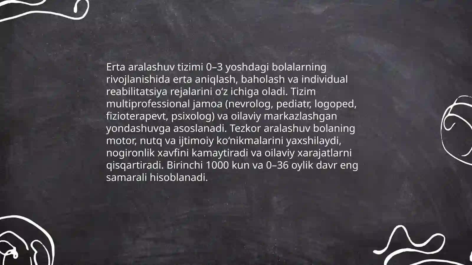 Ilk yoshdagi bolalarning reabilitatsiyasi 4