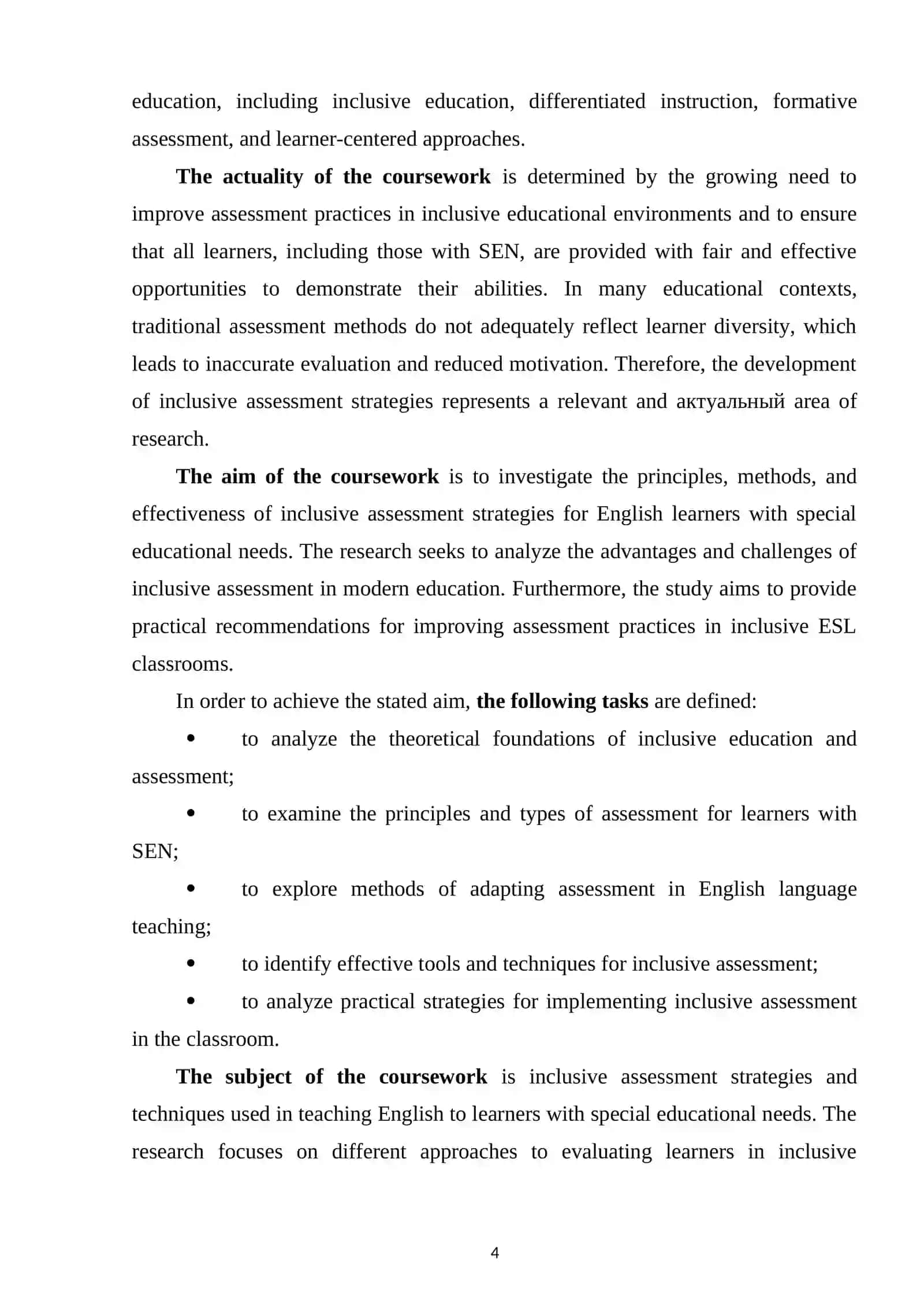 INCLUSIVE ASSESSMENT STRATEGIES FOR ENGLISH LEARNERS 4