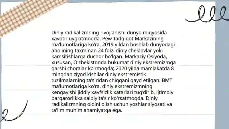 Diniy fundamentalizm radikal va terrorizmning tarixi 4