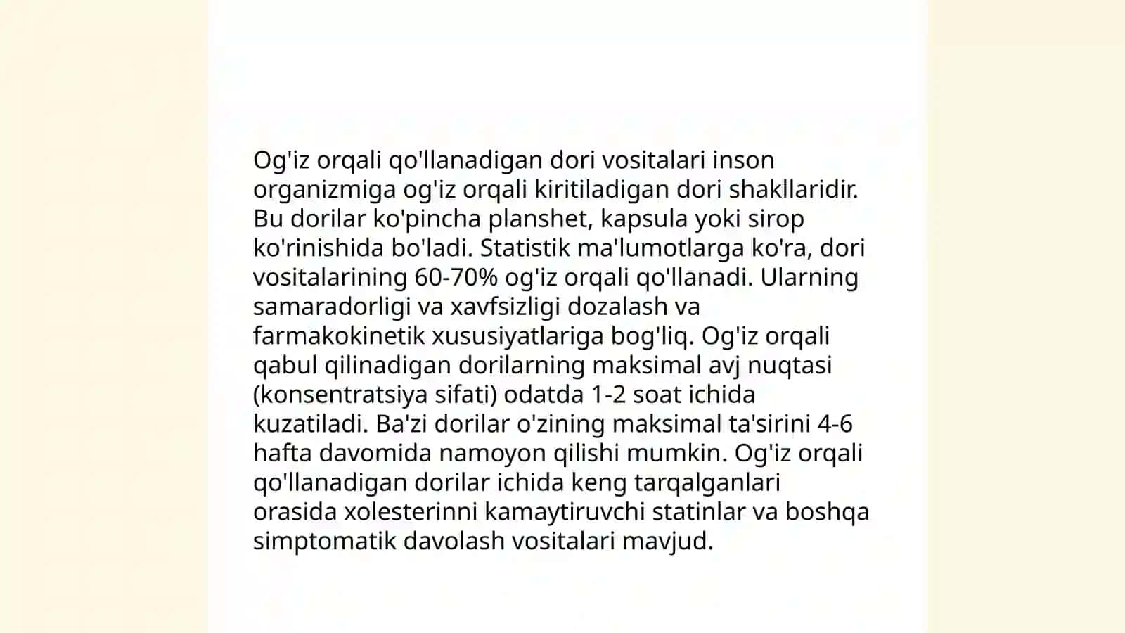 Dori vositalari tarqatish va saqlash 4