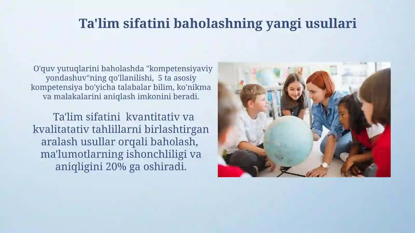 XXI ASR JAHON TALIM TIZIMIDAGI GLOBAL TENDENSIYALAR 4