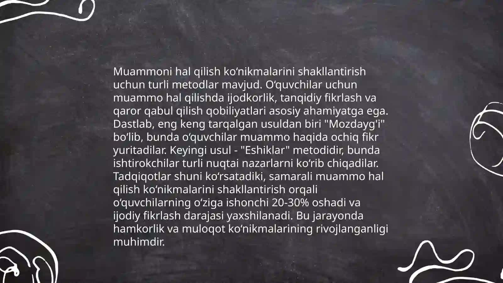 Boshlangʻich sinf texnalogiya darslarigi kompitinsion yondashuv 4