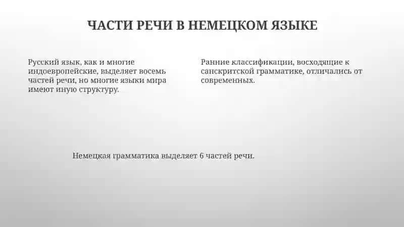 Эволюция частей речи 4
