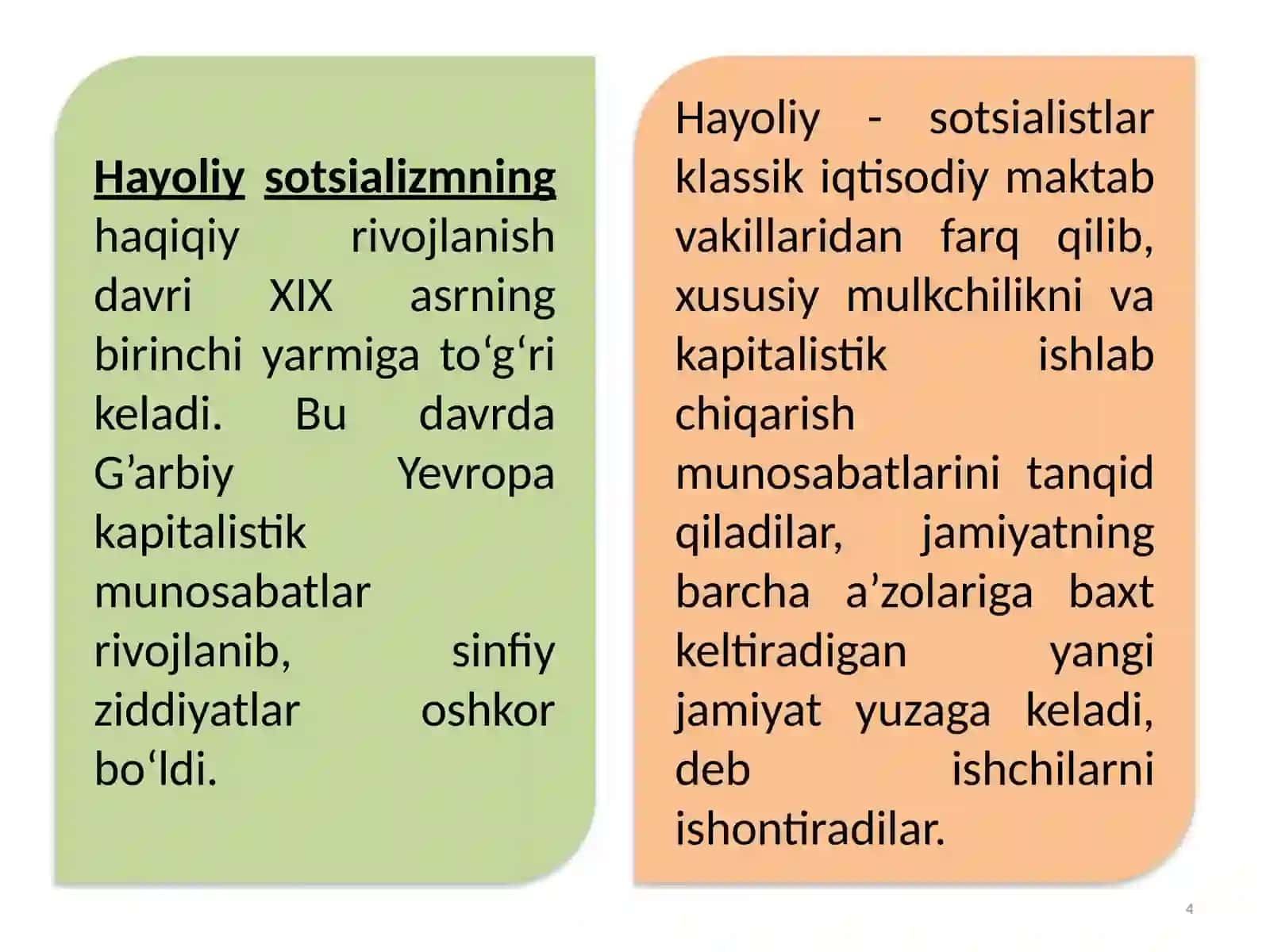 Iqtisodiy ta'limotlar tarixi 4