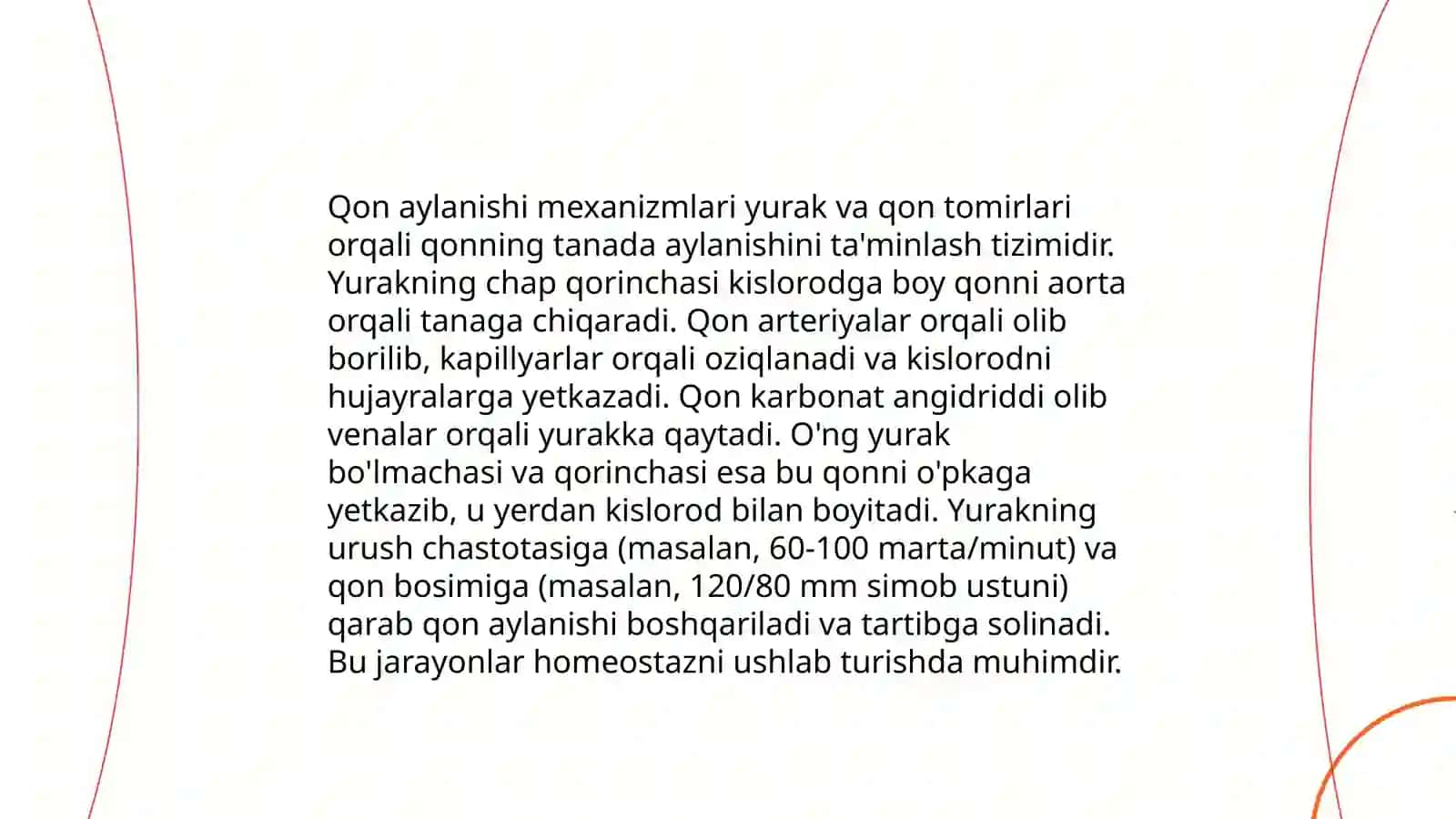 Yurak qon tomir tizimini boshqarish 4