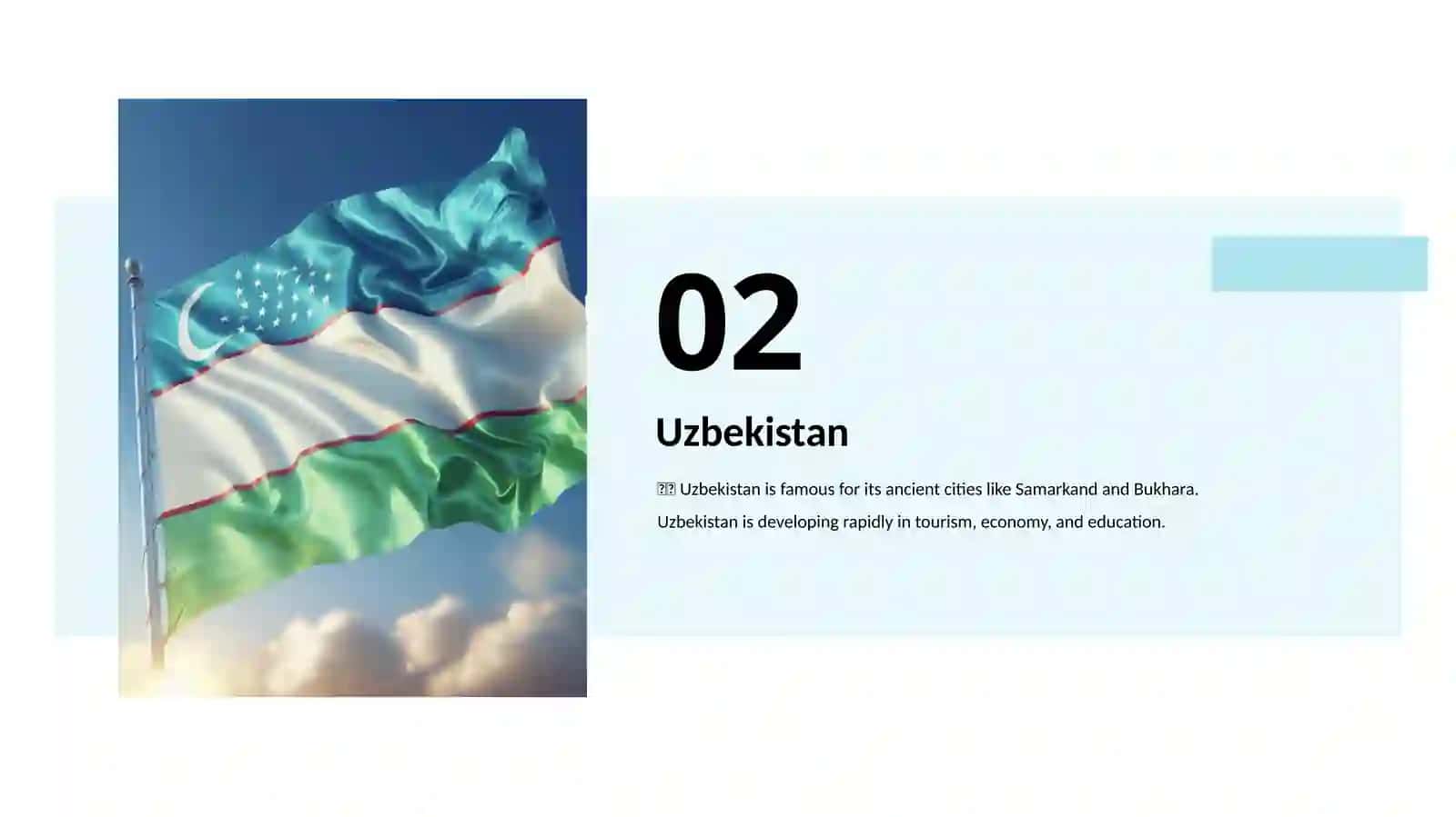 America vs Uzbekistan — PowerPoint Presentation 4