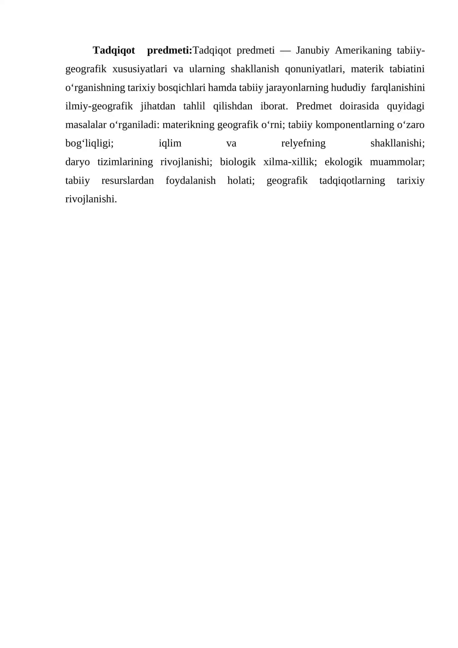 BOB.JANUBIY AMERIKANING GEOGRAFIK O’RNI VA TABIIY SHAROITLARI 4