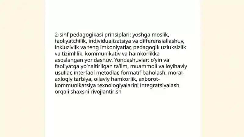 Sinf jamoasini tashkil etish va tarbiyalash 4