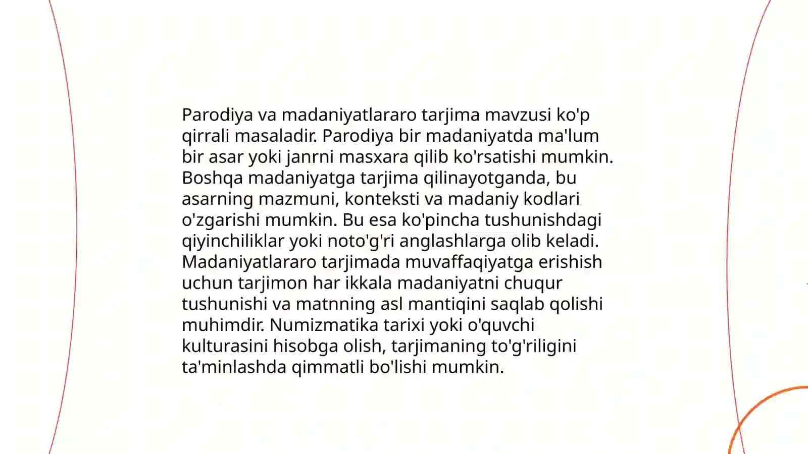 Translation of parodies 4