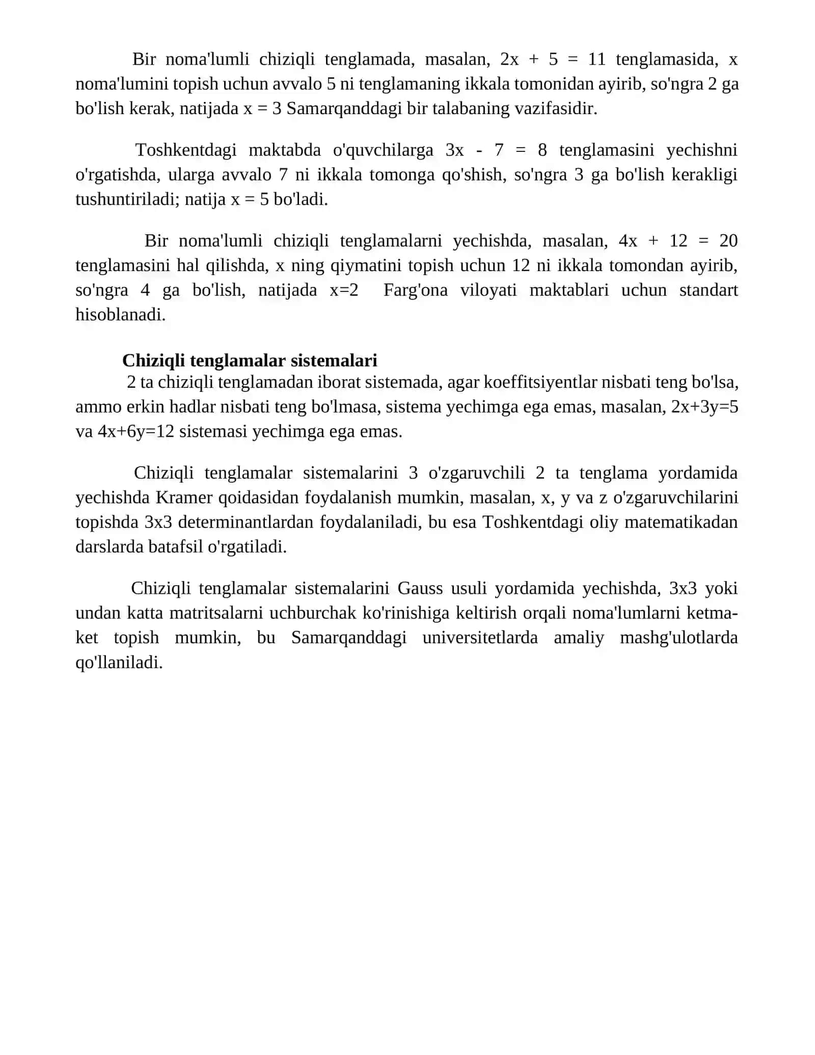 To'g'ri chiziq tenglamalari 4
