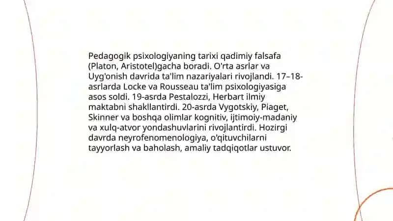 Pedagog psixologiyasi 4
