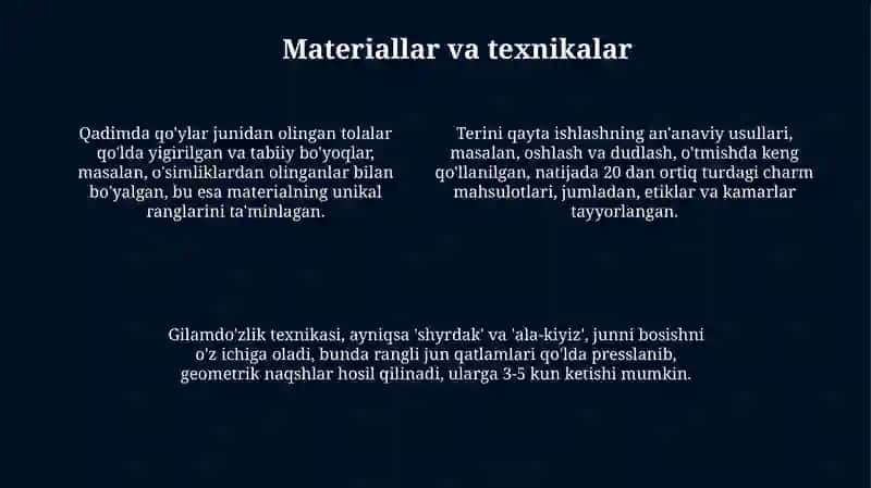Qirģiziston liboslari 4
