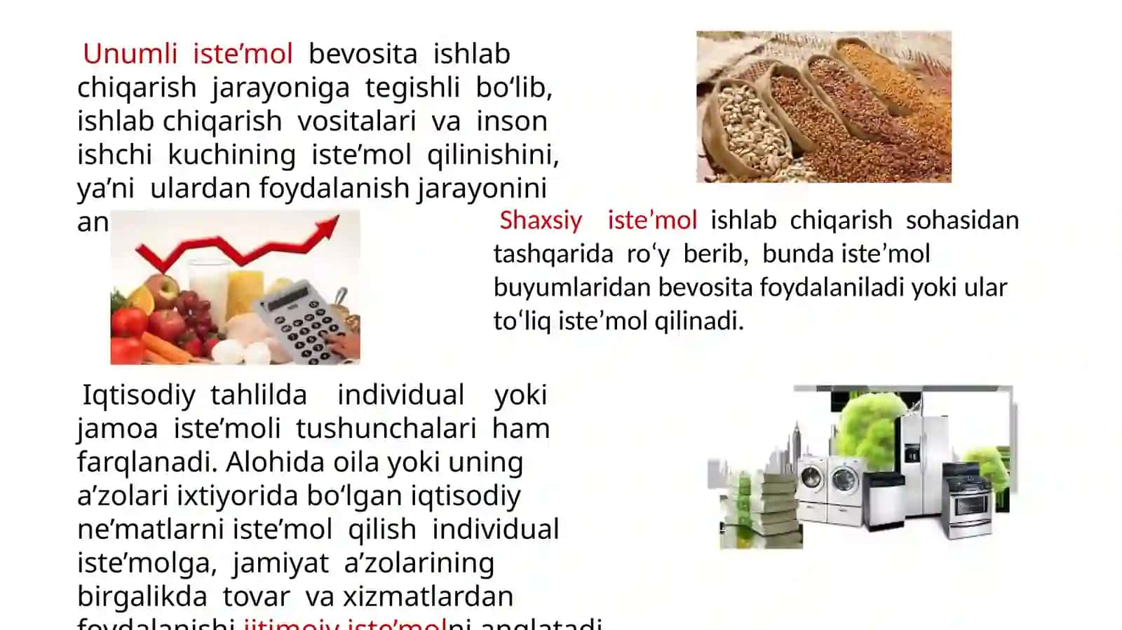 Iqtisodiy taraqqiyot va iqtisodiy o`sish 4