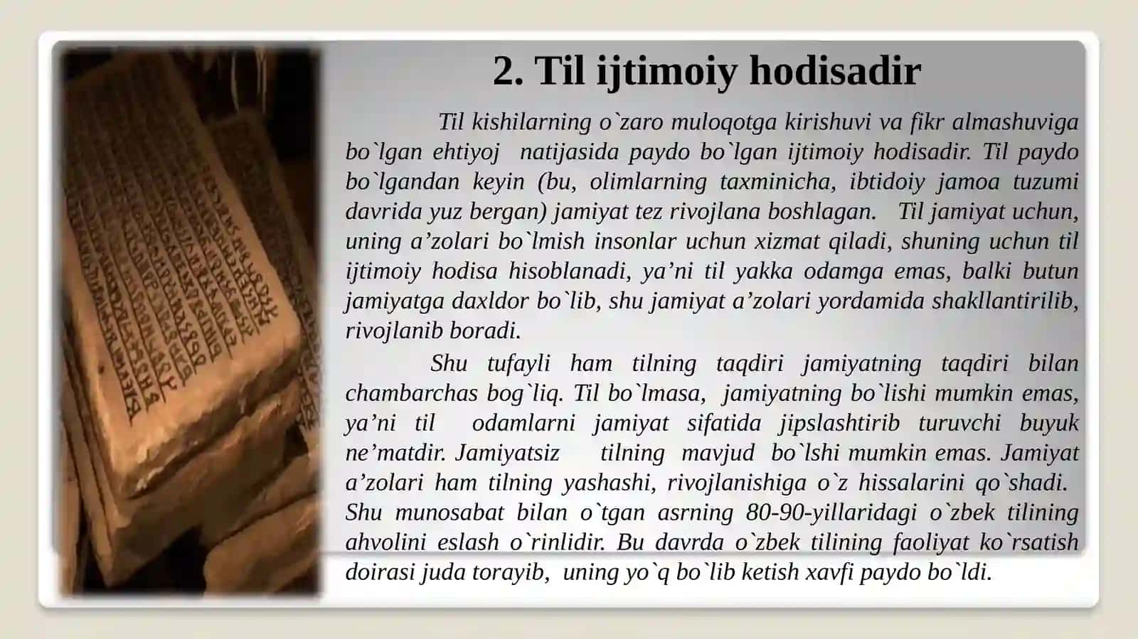 Tilshunoslik Tilshunaslik fanining umumiy va xususiy hodisalari 4
