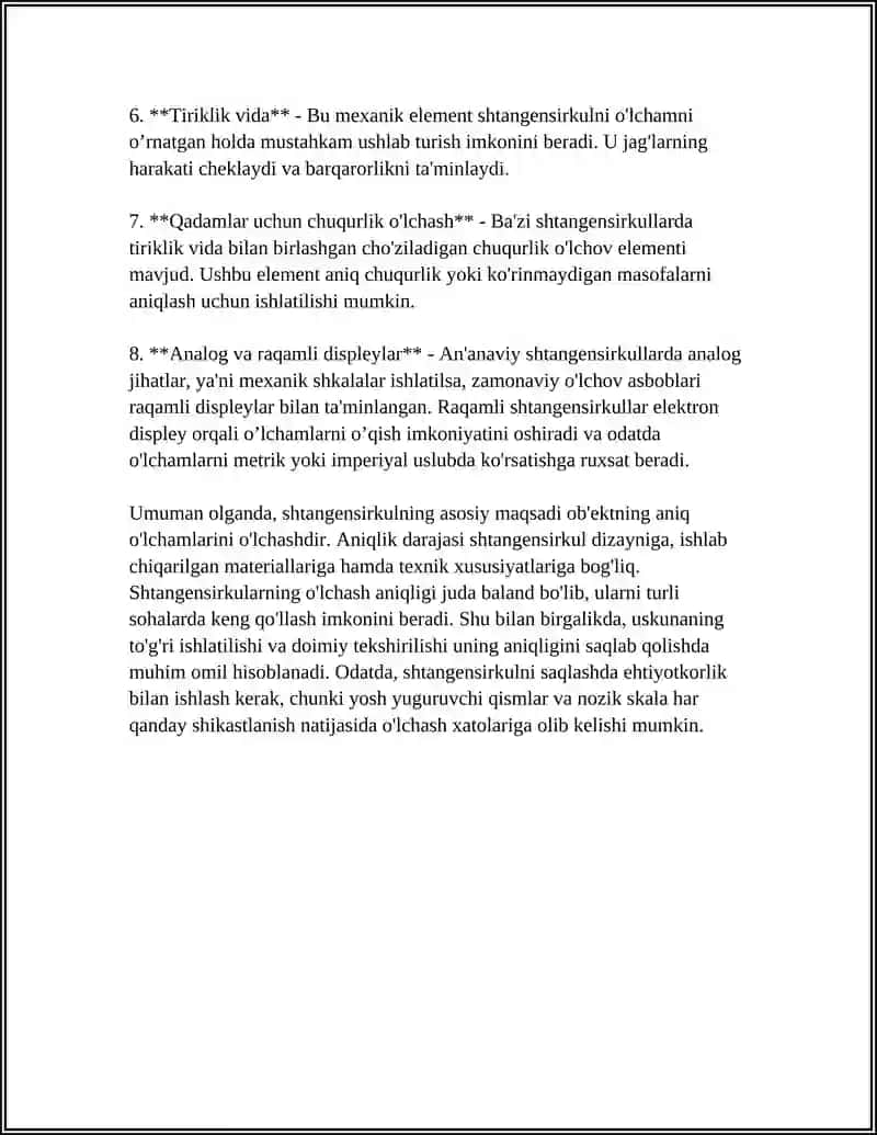 Shtangensirkul 4