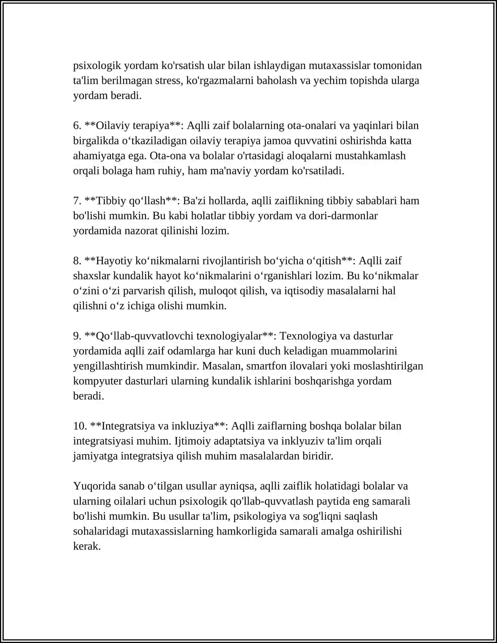 AQLI ZAIF BOLALAR 4