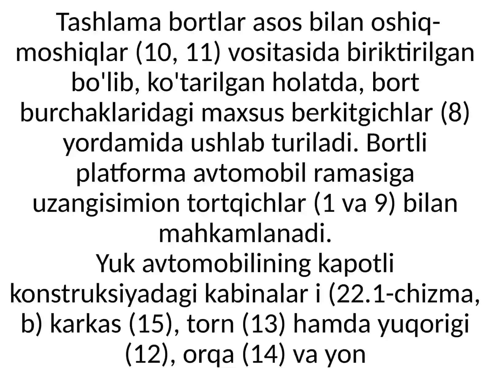 YUKAVTOMOBILI VA YENGIL AVTOMOBIL KUZOVLARINI TURLARI 4