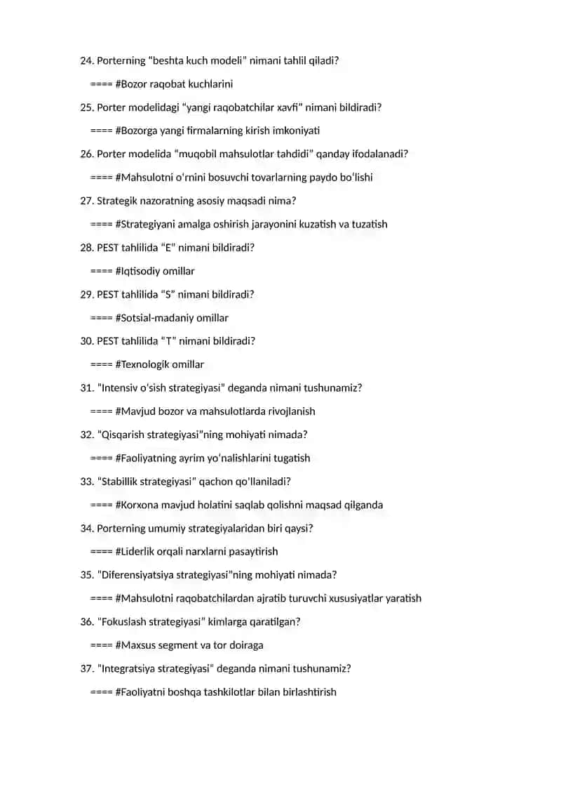 Strategik boshqaruv 4