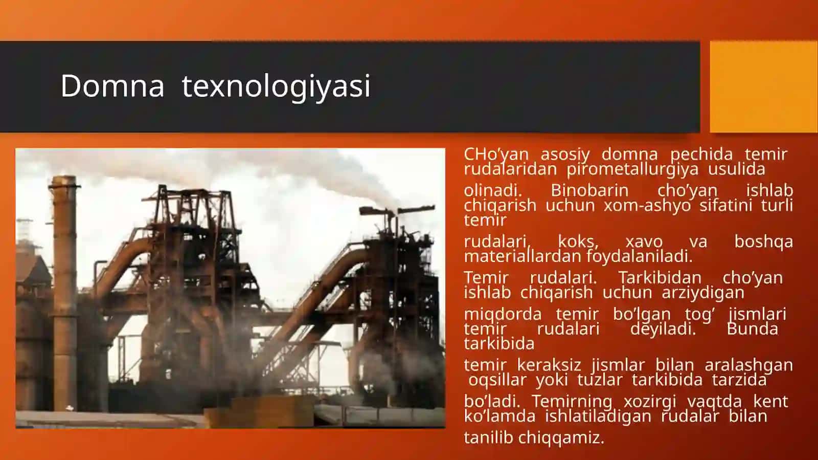 Cho’yanishlabchiqarishtexnologiyasi 4