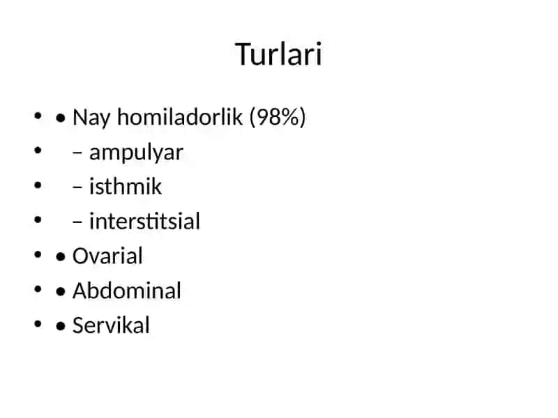 Bachadondan tashqari homiladorlik 4