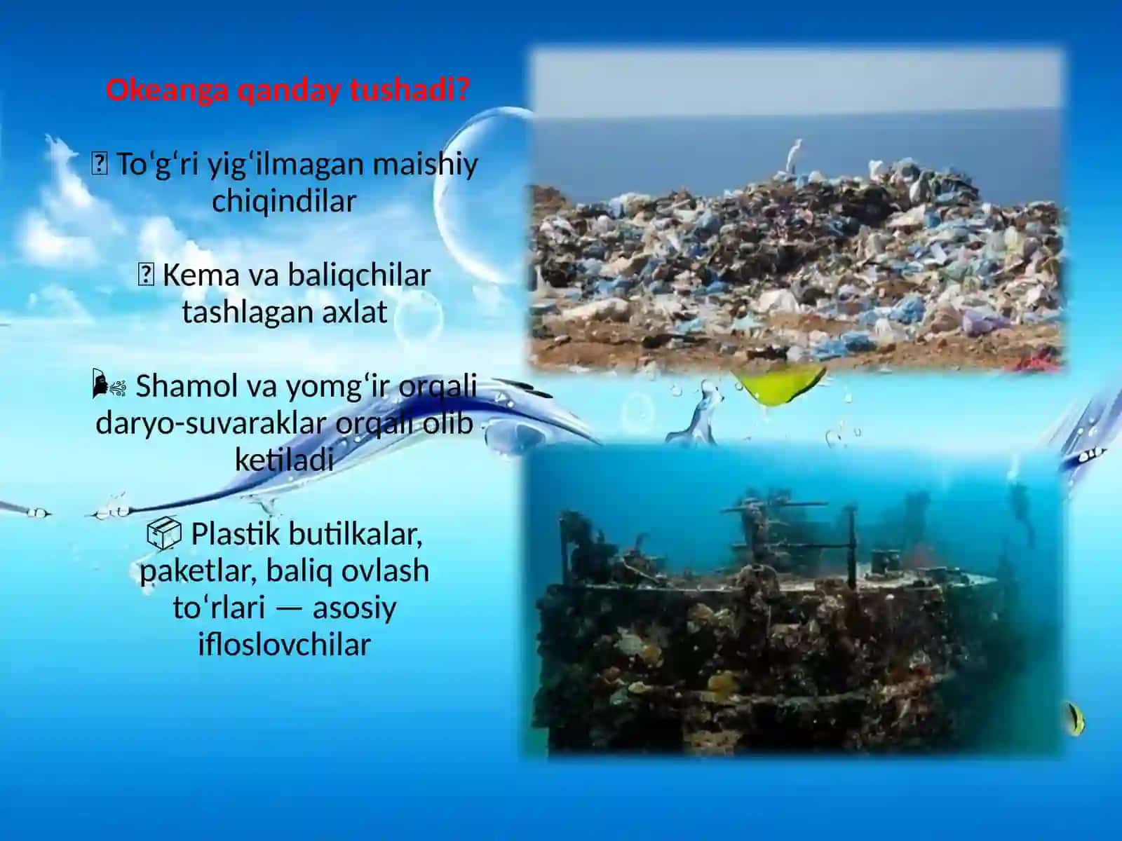 Plastik chiqindilar va okeanlar ifloslanishi 4