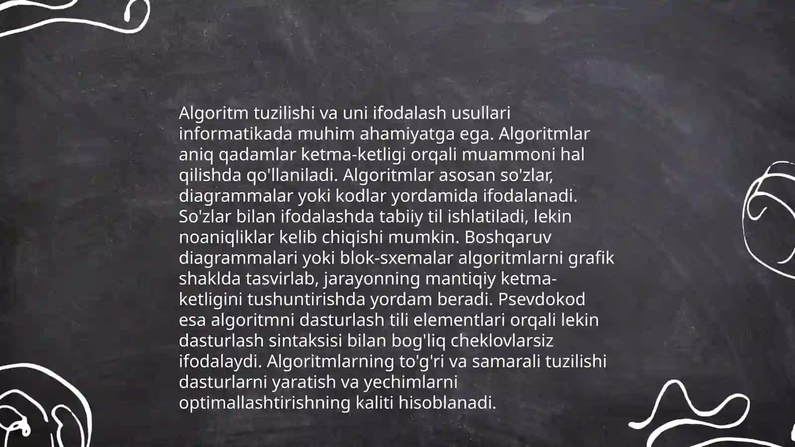 Algoritmlar va ularning mohiyati 4