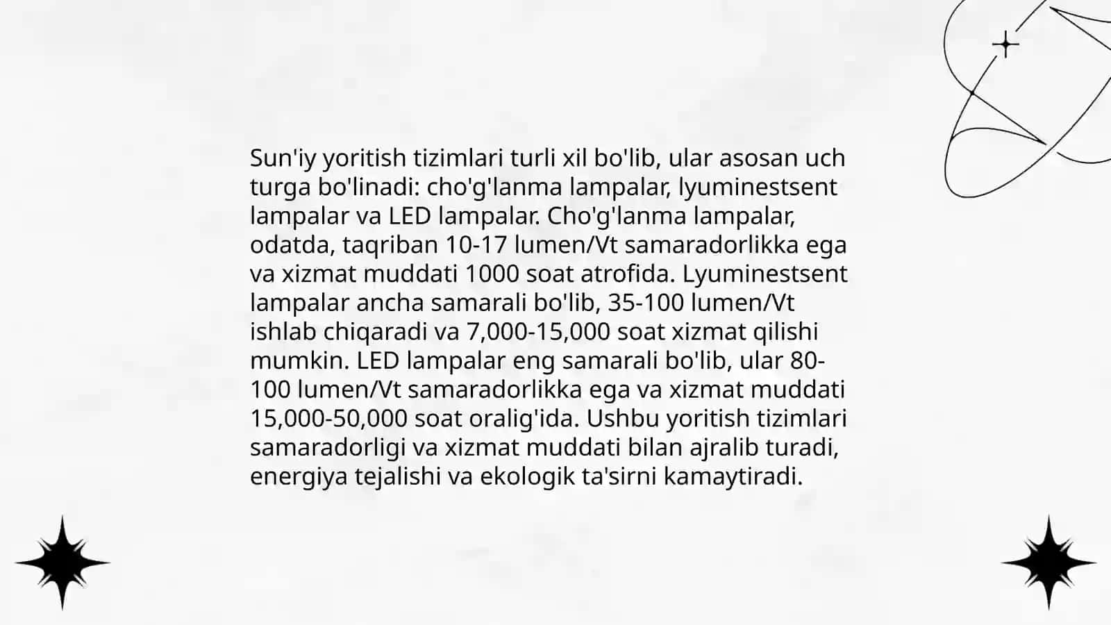 Sanoat binolarining yoritilishiga qoʻyilgan talablar 4