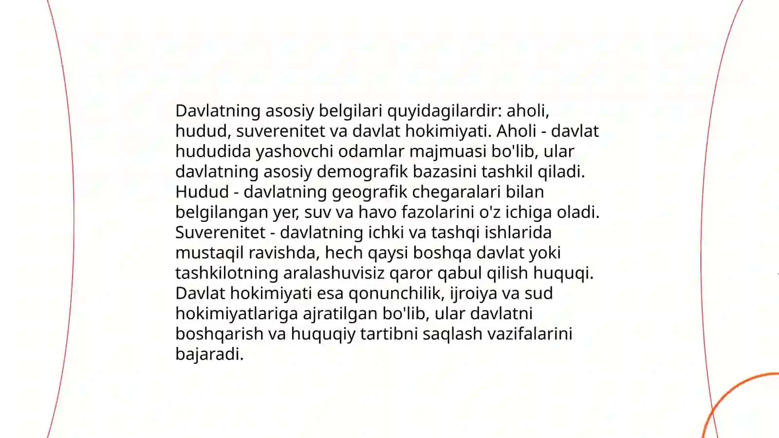 Davlat nav sinovi va uning vazifalari 4