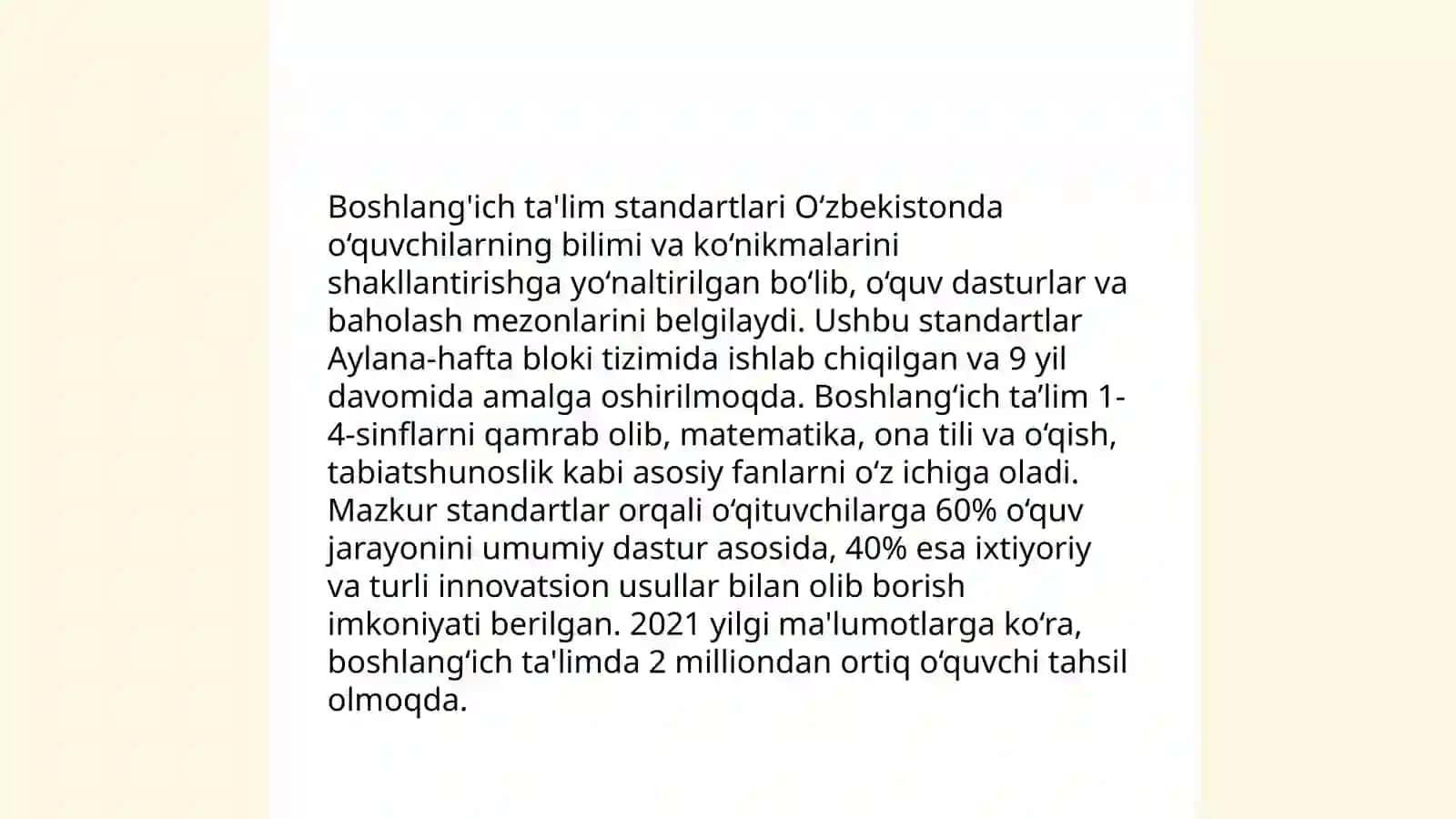 Milliy o'quv dasturlari 4