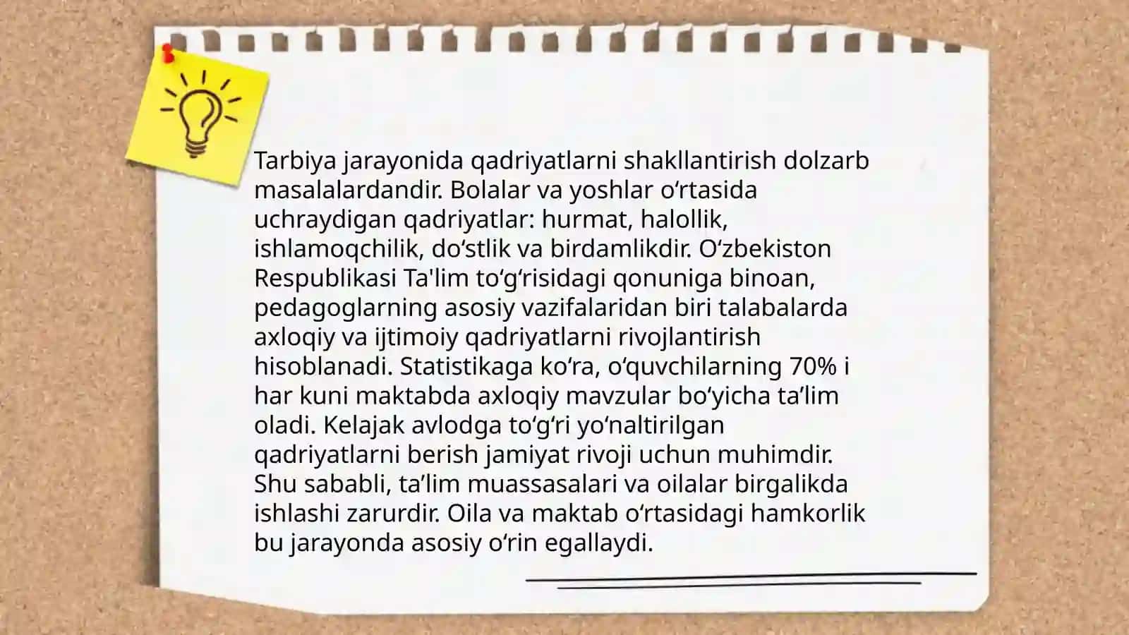 Tarbiya va ta'limda aksialogik yondashuvlar 4