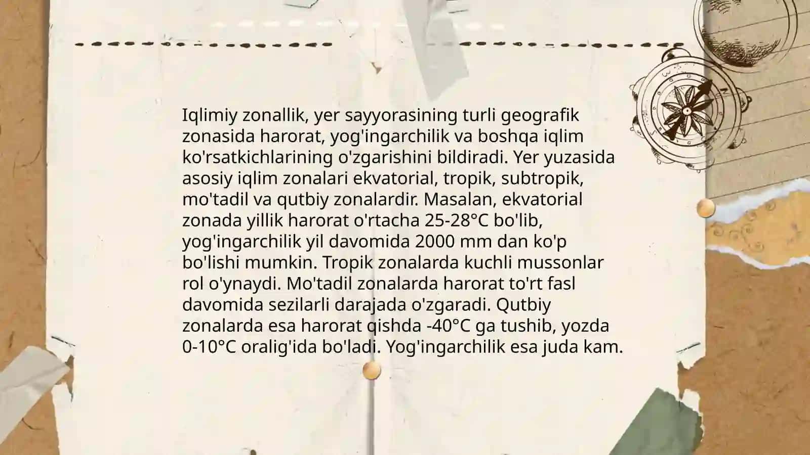 Umumiy geografik qonuniyatlar 4