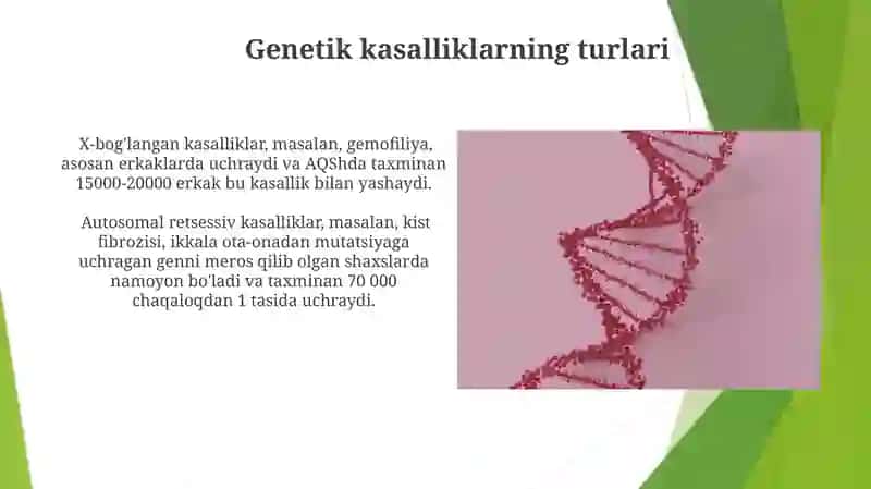 Genetik kasaliklar 4