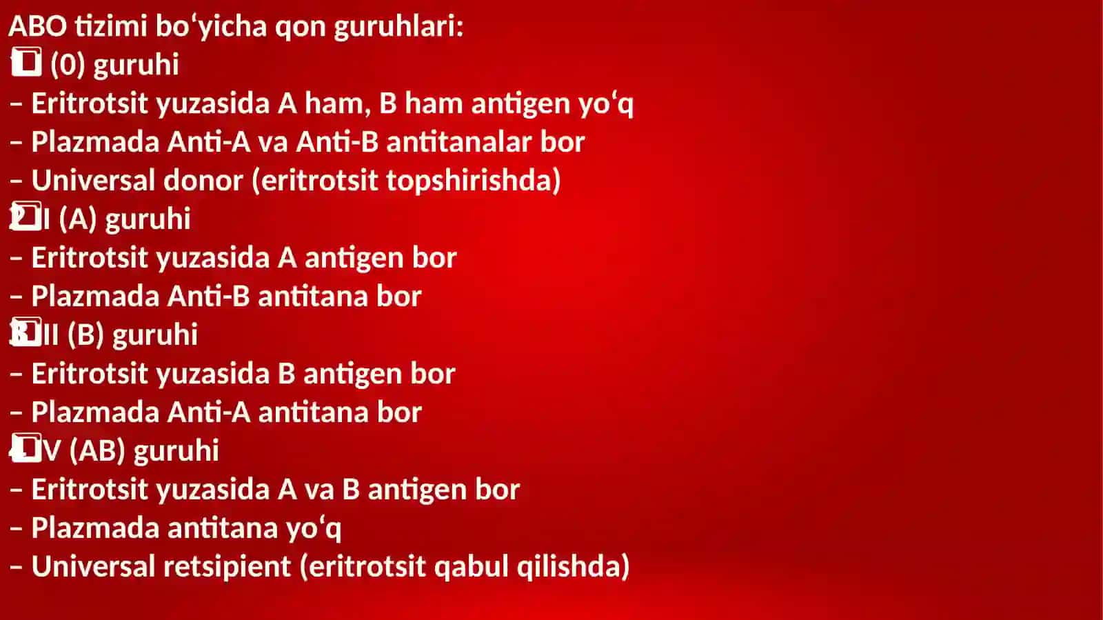 Donorlik va qon guruhlari haqida tushuncha 4