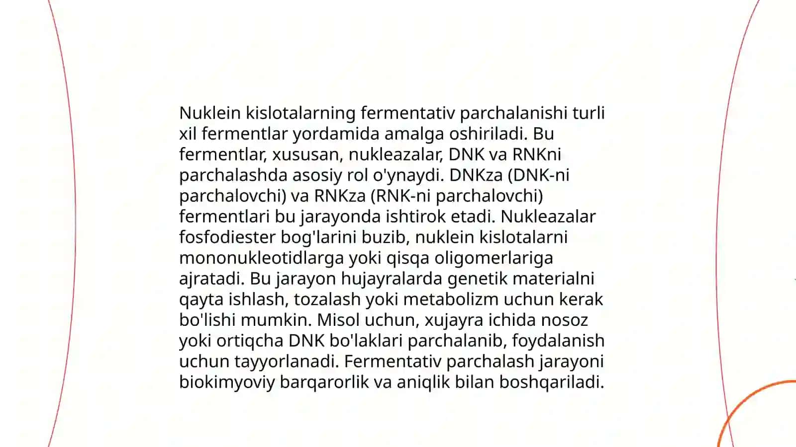 Nuklein kislotalarning fermentativ parchalanishi.Purin va pirimidin nukleotidlarining katabolizmi 4