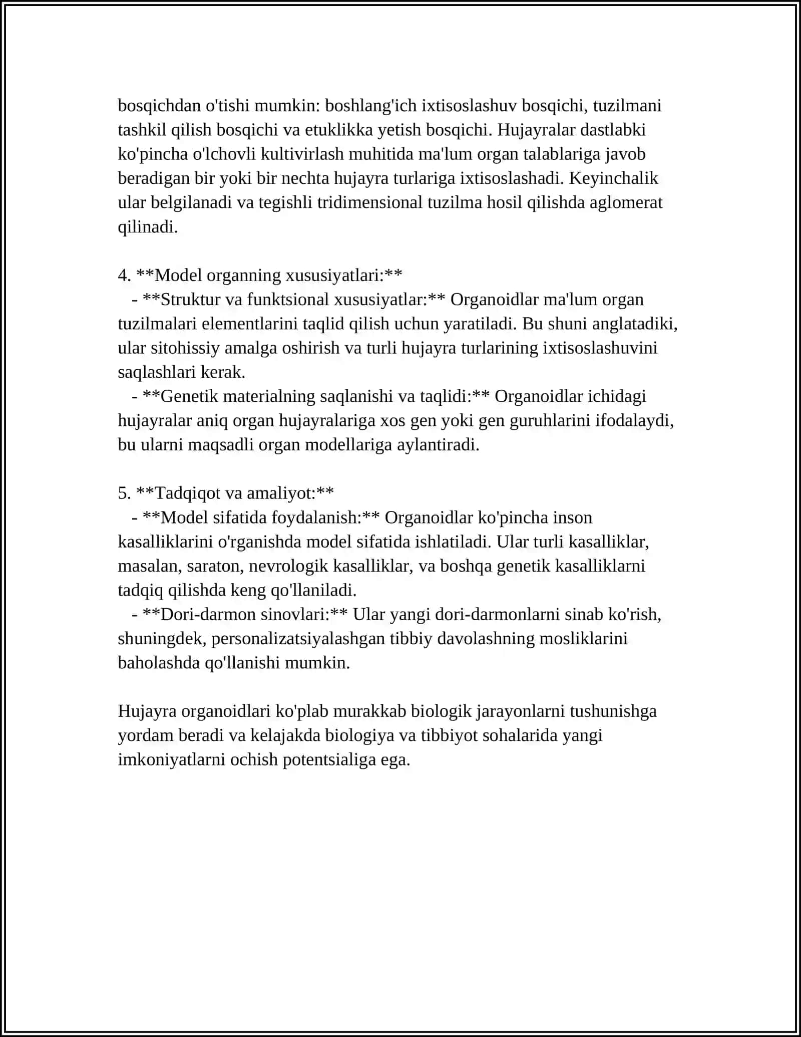 Hujayra organoidlari 4