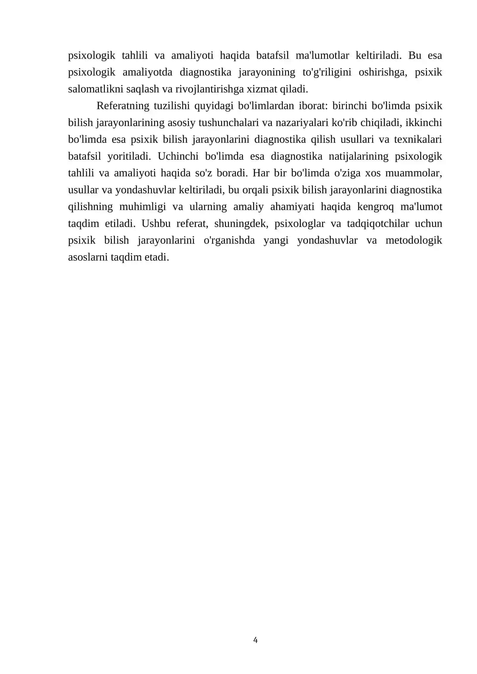 Psixik bilish jarayonlari diagnostikasi 4