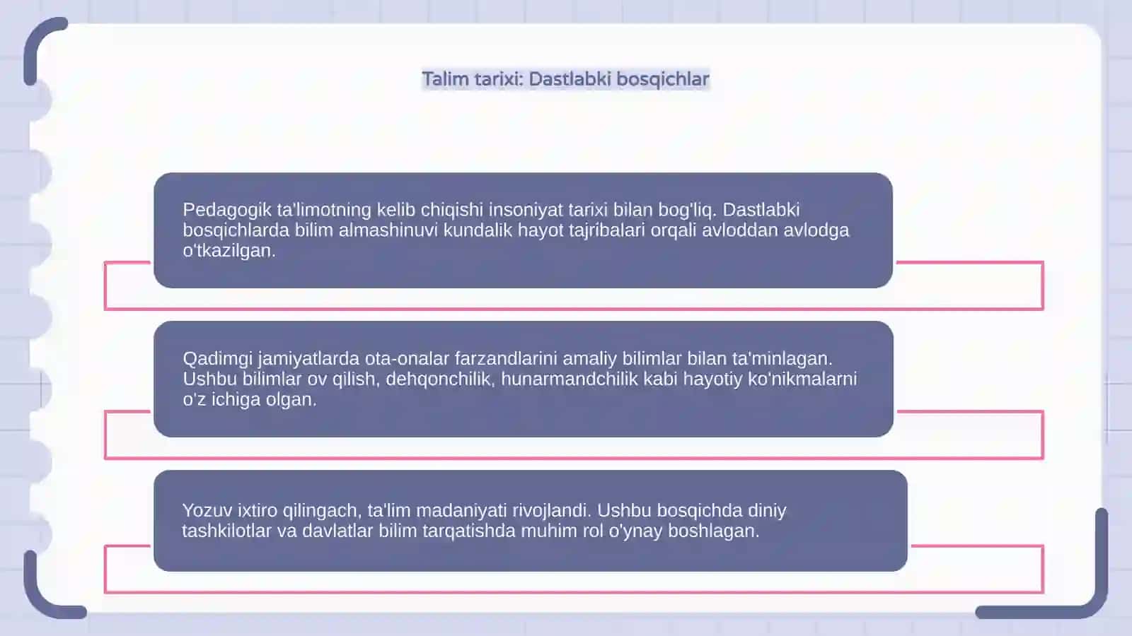 Pedagogik talimotning kelib chiqishi 4