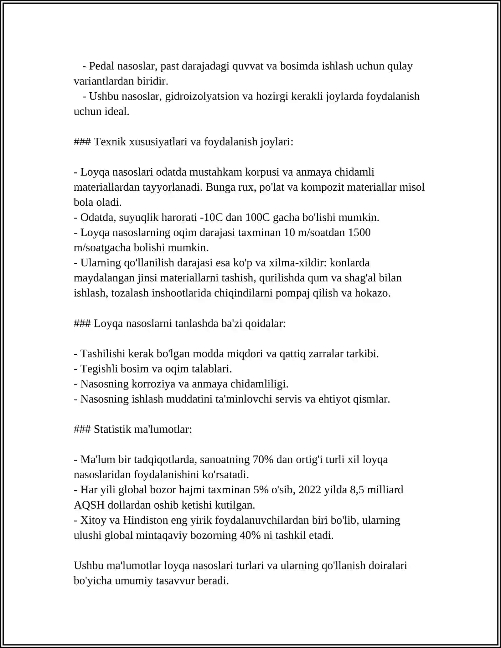 LOYQA NASOSLAR 4