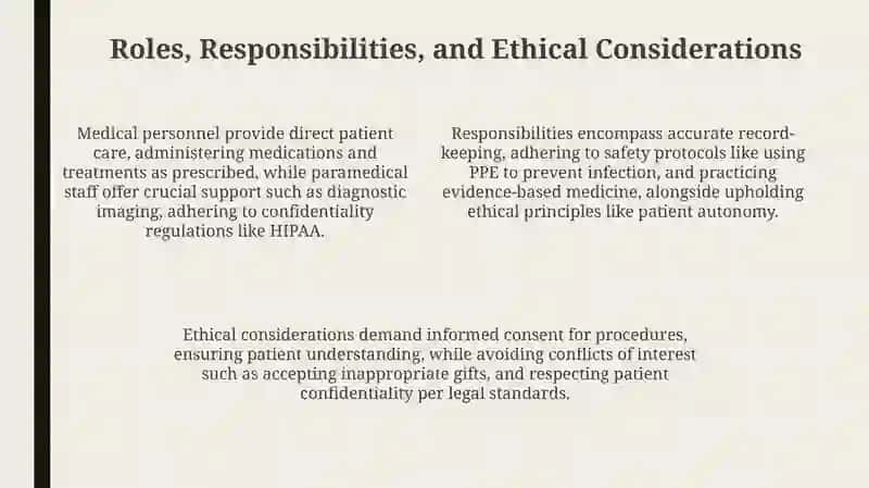 Medical and Paramedical personels 4